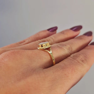 Ring med Camè 18k guld