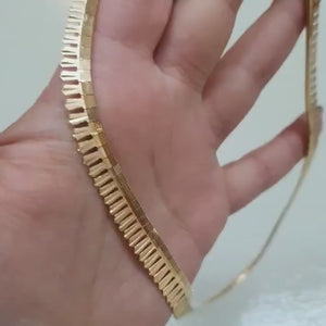 Elegant guld halsband 18k guld