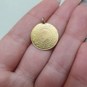 Guld mynt Ataturk 1996 - Smyckesbanken